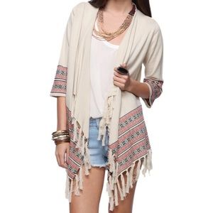 Fringe Cardigan